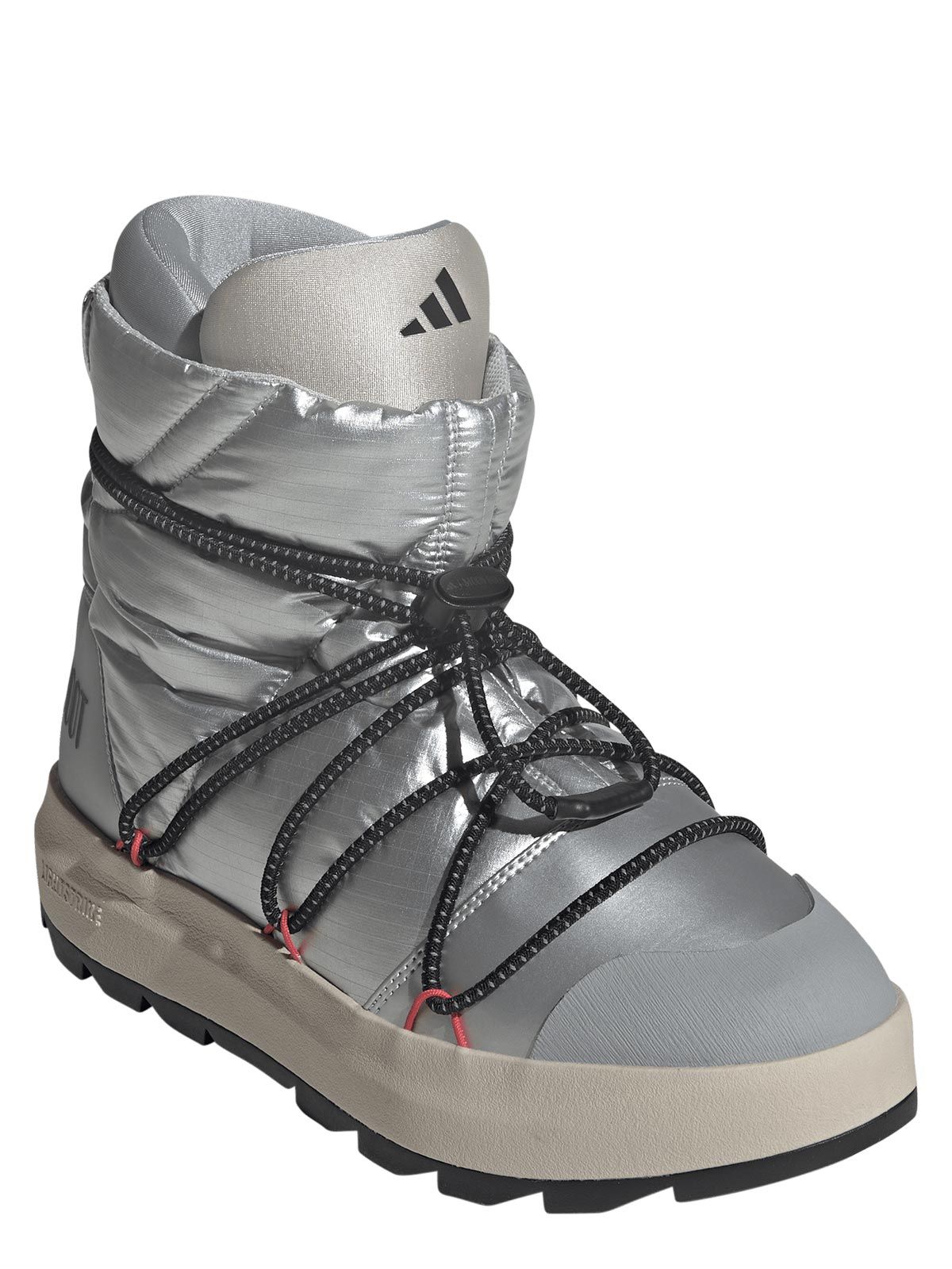 Womens Boots Adidas Snow Boots Damen Silver Adidas X MOON BOOT